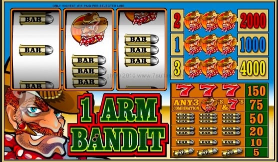 1 Arm Bandit