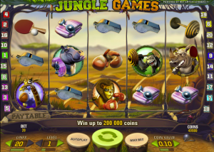 Jungle Games NetEnt 1