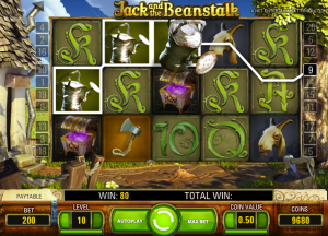 Jack and the beanstalk NetEnt 1