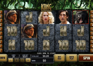 King Kong Playtech 1