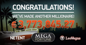 New Mega Fortune Jackpot Winner