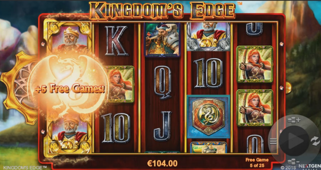 Kingdoms edge free slot games