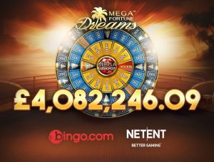 British Player Picks Up £4m Prize On NetEnt's Mega Fortune Dreams
