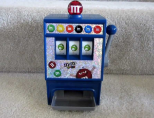 Mars Withdraw Children’s M&M’s Slot Machine Dispenser