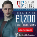 Transport Yourself To A Futuristic World With Captain Spins Casino