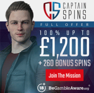 Transport Yourself To A Futuristic World With Captain Spins Casino