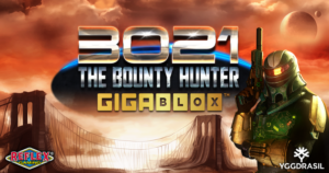 Yggdrasil Release Futuristic Title 3021 Bounty Hunter Gigablox