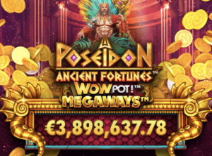 Live for 4 Days Microgaming’s Poseidon Ancient Fortunes WowPot Megaways Creates its First Millionaire